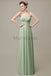 Sweetheart Pleats Chiffon Bridesmaid Dresses