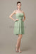 Strapless Pleats Sweetheart Bridesmaid Dresses