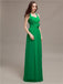 A-line Halter Appliques Chiffon Bridesmaid Dresses