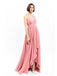 One-shoulder High-low Chiffon Bridesmaid Dresses