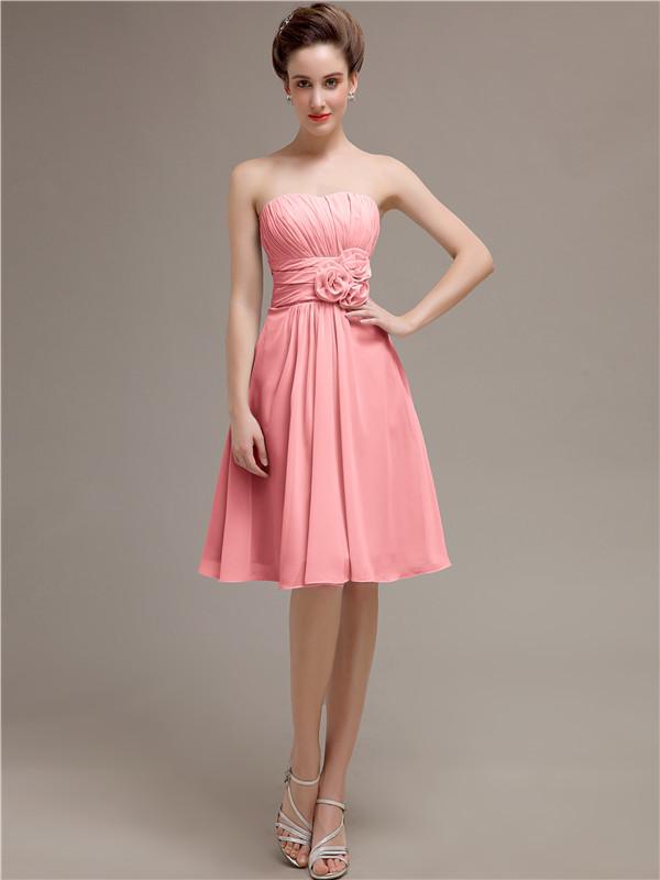 Sweetheart Short A-Line Bridesmaid Dresses