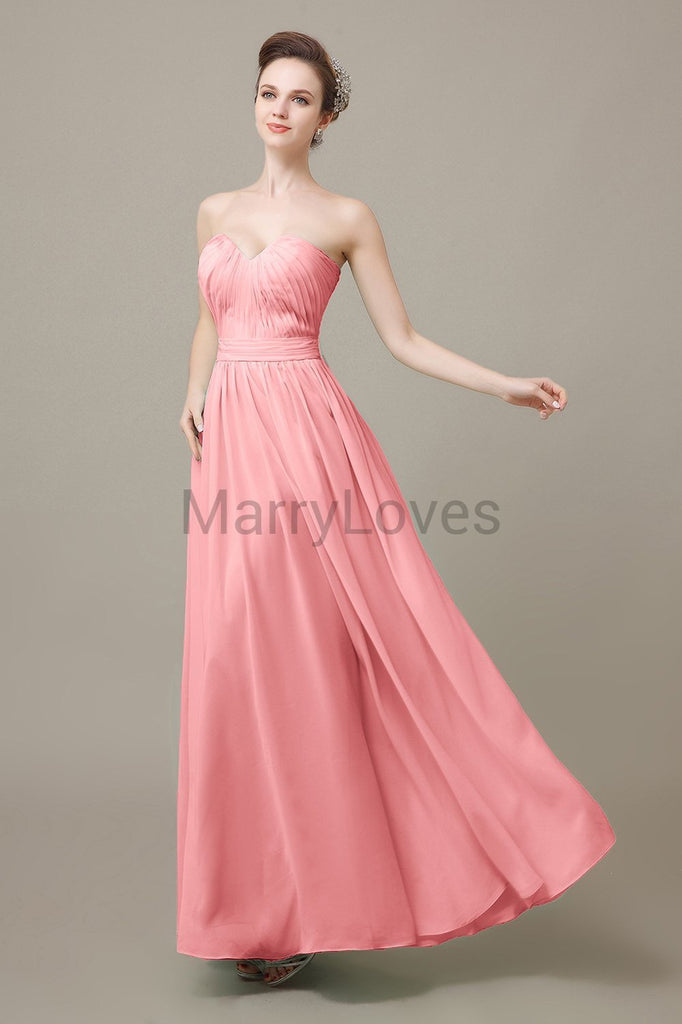 Sweetheart A-Line Bridesmaid Dresses