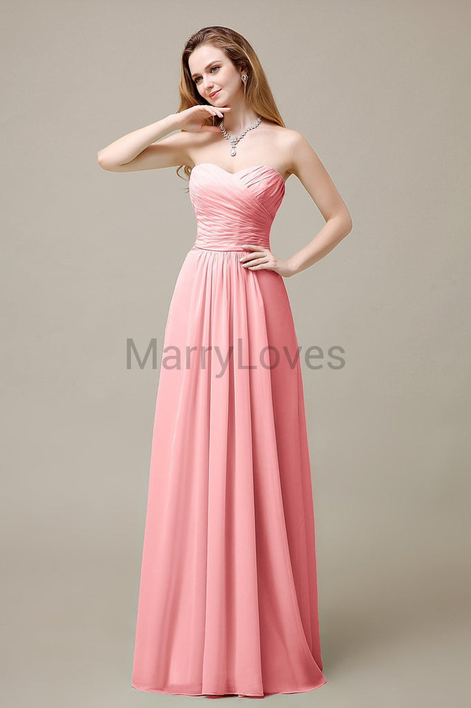 Sweetheart A-Line Bridesmaid Dresses