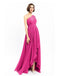 One-shoulder High-low Chiffon Bridesmaid Dresses