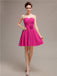 Sweetheart Short A-Line Bridesmaid Dresses