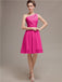 One Shoulder Short A-Line Bridesmaid Dresses