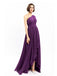 One-shoulder High-low Chiffon Bridesmaid Dresses