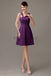 Cross Neck Chiffon Bridesmaid Dresses