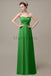 Sweetheart Sleeveless Chiffon Bridesmaid Dresses