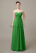 Sweetheart Chiffon Floor Length Bridesmaid Dresses