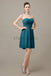 Strapless Pleats Sweetheart Bridesmaid Dresses