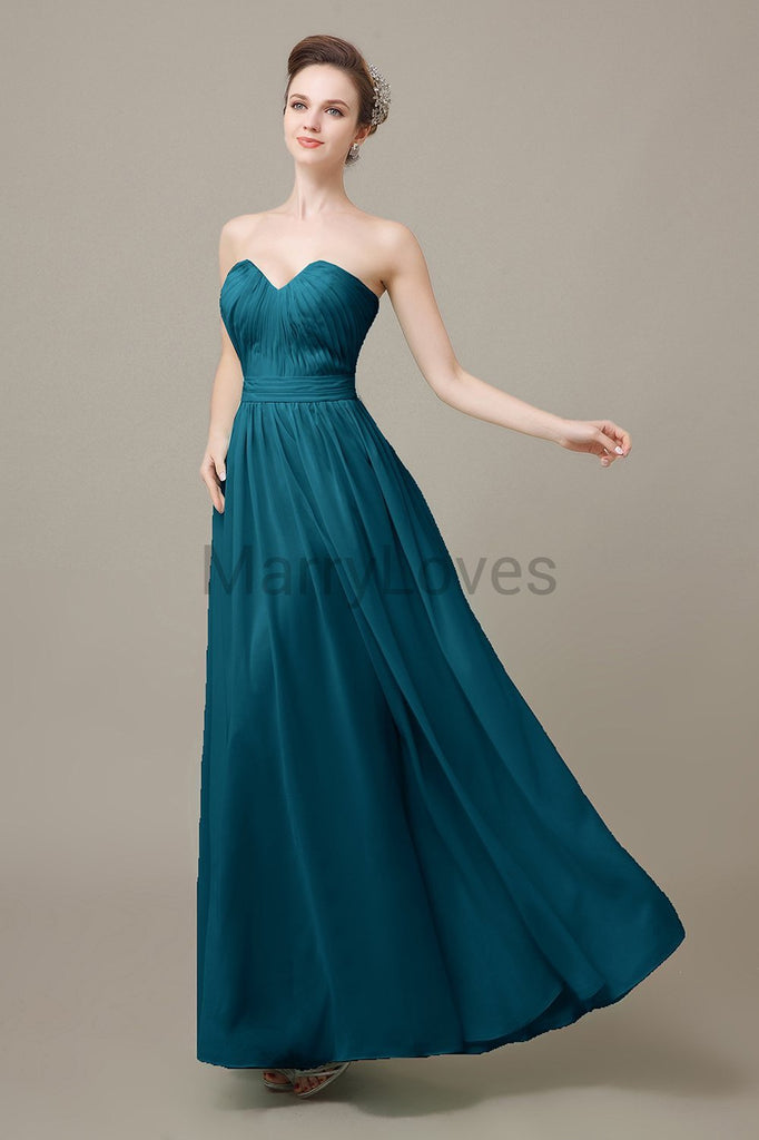 Sweetheart A-Line Bridesmaid Dresses