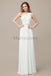 One Shoulder Chiffon Floor Length Bridesmaid Dresses