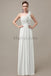 One Shoulder Chiffon Floor Length Bridesmaid Dresses