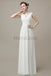 V-Neck Sleeveless Chiffon Bridesmaid Dresses