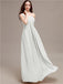 A-line One-shoulder Long Chiffon Bridesmaid Dresses