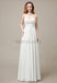 Cross-Pleated Chiffon Bridesmaid Dress with Sweetheart