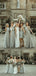 A-line Floo-length Sleeveless Chiffon/Lace Long Bridesmaid Dresses, BD0607