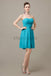 Strapless Pleats Sweetheart Bridesmaid Dresses