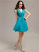 V-Neck Short A-Line Bridesmaid Dresses