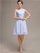 One Shoulder Short A-Line Bridesmaid Dresses