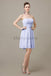 Strapless Pleats Sweetheart Bridesmaid Dresses