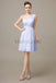 One shoulder Pleats Chiffon Bridesmaid Dresses