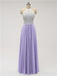 Halter Chiffon Floor Length Bridesmaid Dresses