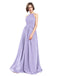 A-line Sleeveless Straps Pleats Bridesmaid Dresses