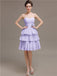 Sweetheart Pleats Short Bridesmaid Dresses