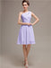 One Shoulder Short A-Line Bridesmaid Dresses