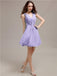 V-Neck Short A-Line Bridesmaid Dresses