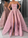 Formal Satin Long Strapless Party  Long Evening Prom Dresses, MR7003