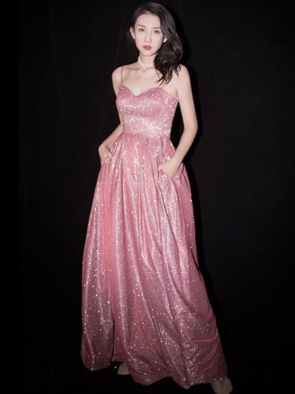 Sparkle  Fashion A-Line Long Evening Prom Dresses, MR7008