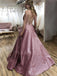 Sex Spaghetti Straps A-Line Sparkle Long Evening Prom Dresses, MR7065