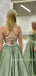 A-Line Backless Long Evening Cheap Party Prom Dresses, Simple Prom Dresses, Cheap Prom Dresses,MR7083