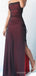 Sexy Sheath Black Tulle Long Mermaid Evening Prom Dresses, Spaghetti Straps Custom Prom Dresses, MR8290