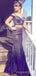Two Pieces Off Shoulder Purple Sequins Long Evening Prom Dresses, Custom Mermaid Prom Dress, MR8659