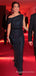 Elegant Navy Blue Sequins Mermaid Sequins Long  Evening Prom Dresses, Custom prom Dress, MR8732
