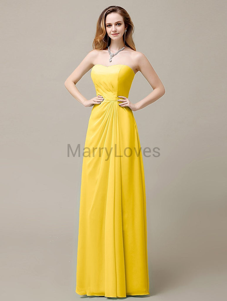 Sweetheart A-Line Bridesmaid Dresses