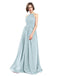 A-line Sleeveless Straps Pleats Bridesmaid Dresses