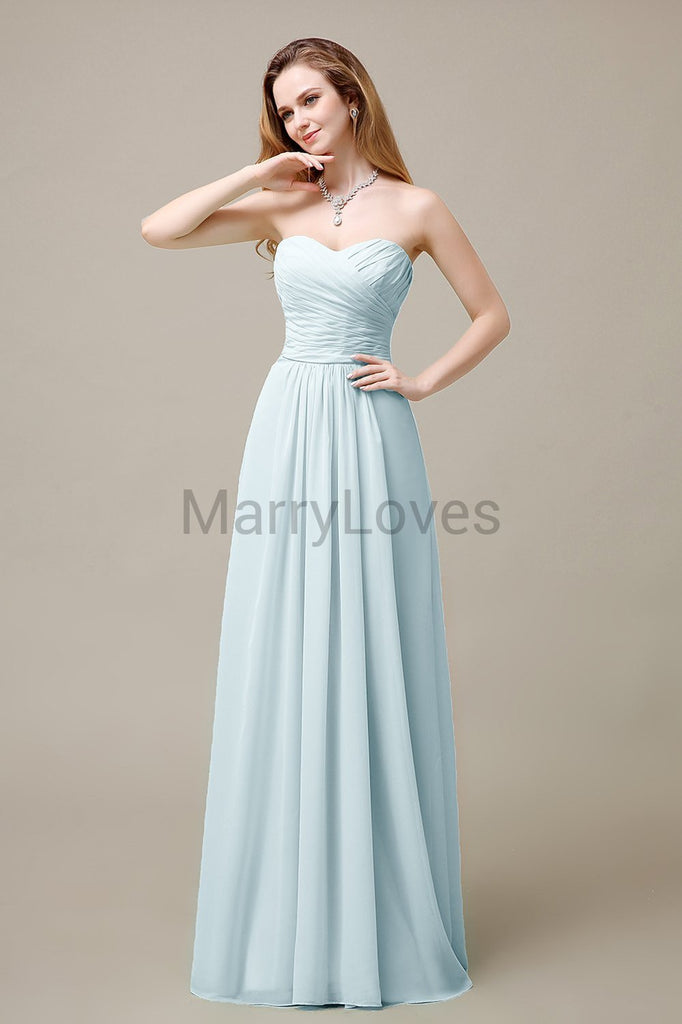 Sweetheart A-Line Bridesmaid Dresses