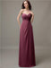 Sweetheart Neck Empire Chiffon Bridesmaid Dresses