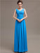 V-Neck Pleats Chiffon Bridesmaid Dresses