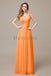 One Shoulder Pleats Floor Length Bridesmaid Dresses