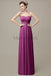 Sweetheart Pleats Chiffon Bridesmaid Dresses