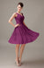 V-Neck Sleeveless Chiffon Bridesmaid Dresses