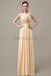 One Shoulder Chiffon Floor Length Bridesmaid Dresses