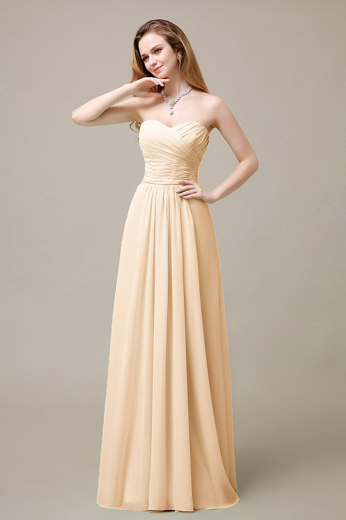 Sweetheart A-Line Bridesmaid Dresses