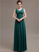 V-Neck Pleats Chiffon Bridesmaid Dresses